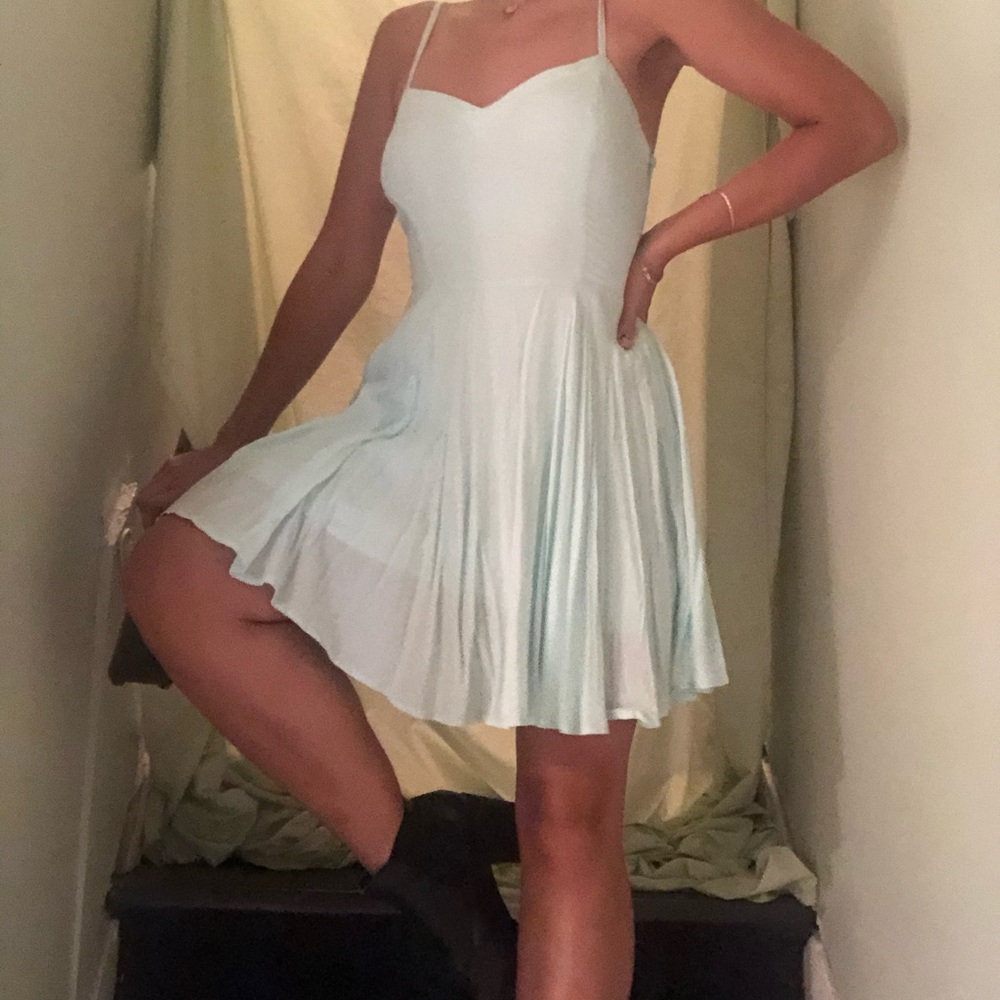 Talula Mint Green Skater Dress